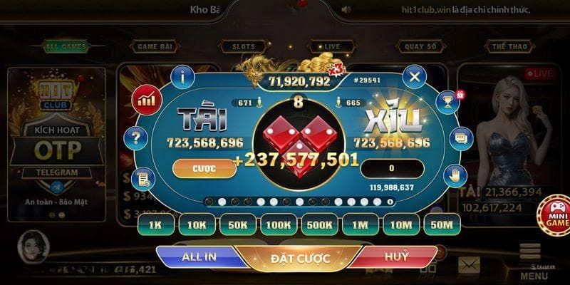 Tài xỉu tại MG Casino Vz99 là nơi ‘ươm mầm’ tân thủ